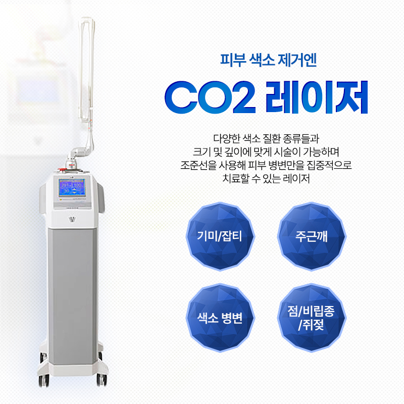 CO2레이저 - 미사점